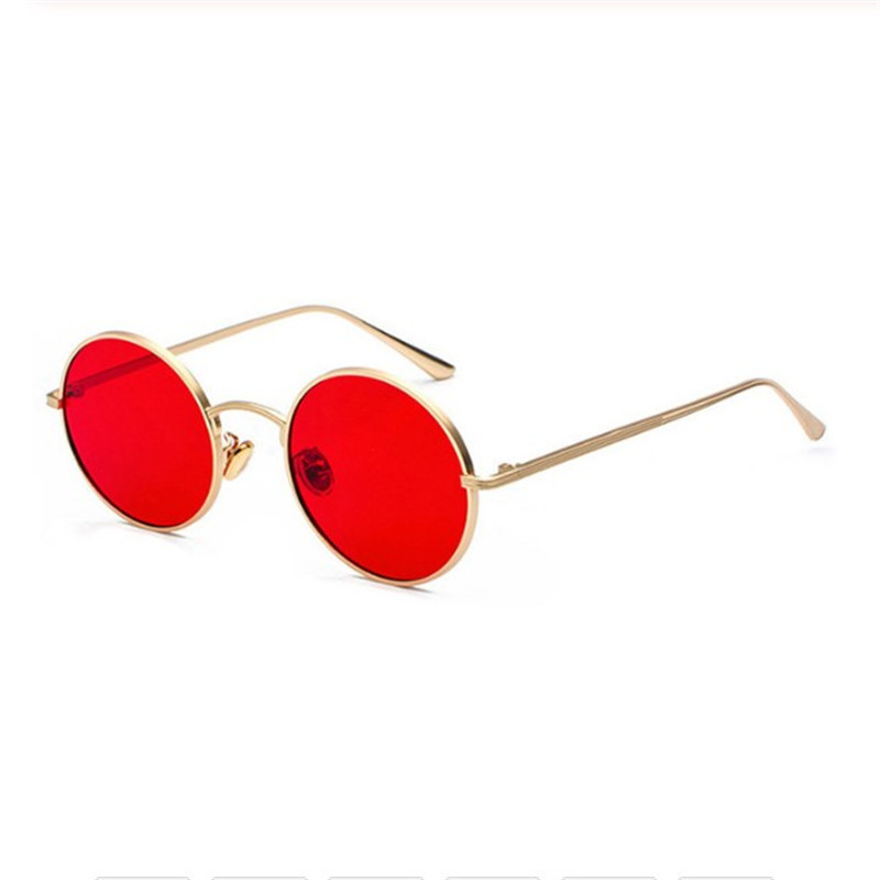 Sunglasses Uv400 - New Fashion Classic Round Sunglasses Men