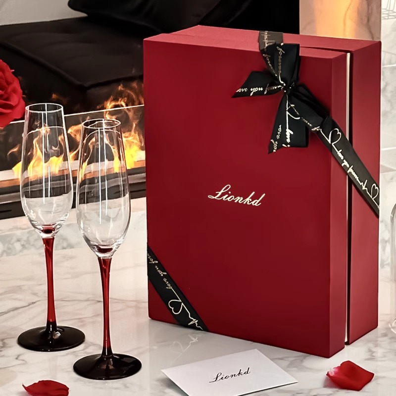 Luxury Gift Set - HYS high-end gift champagne cup crystal