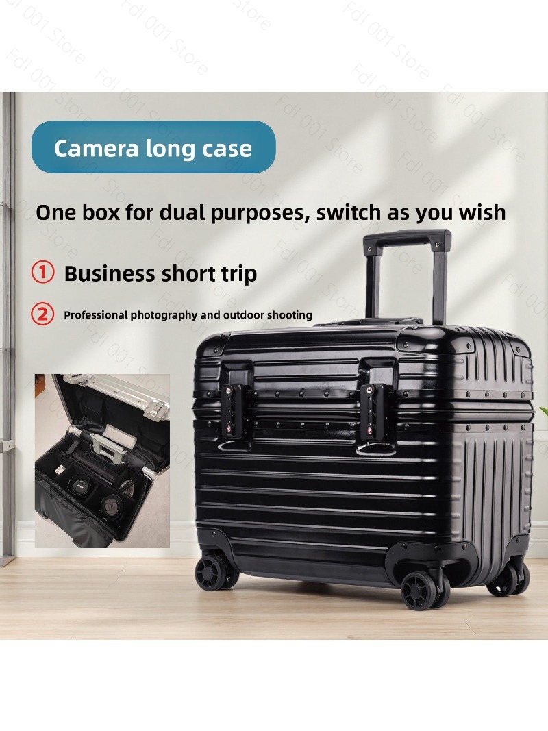 Upper flip cover aluminum fram - Travel Luggage Set ulasan dan harga