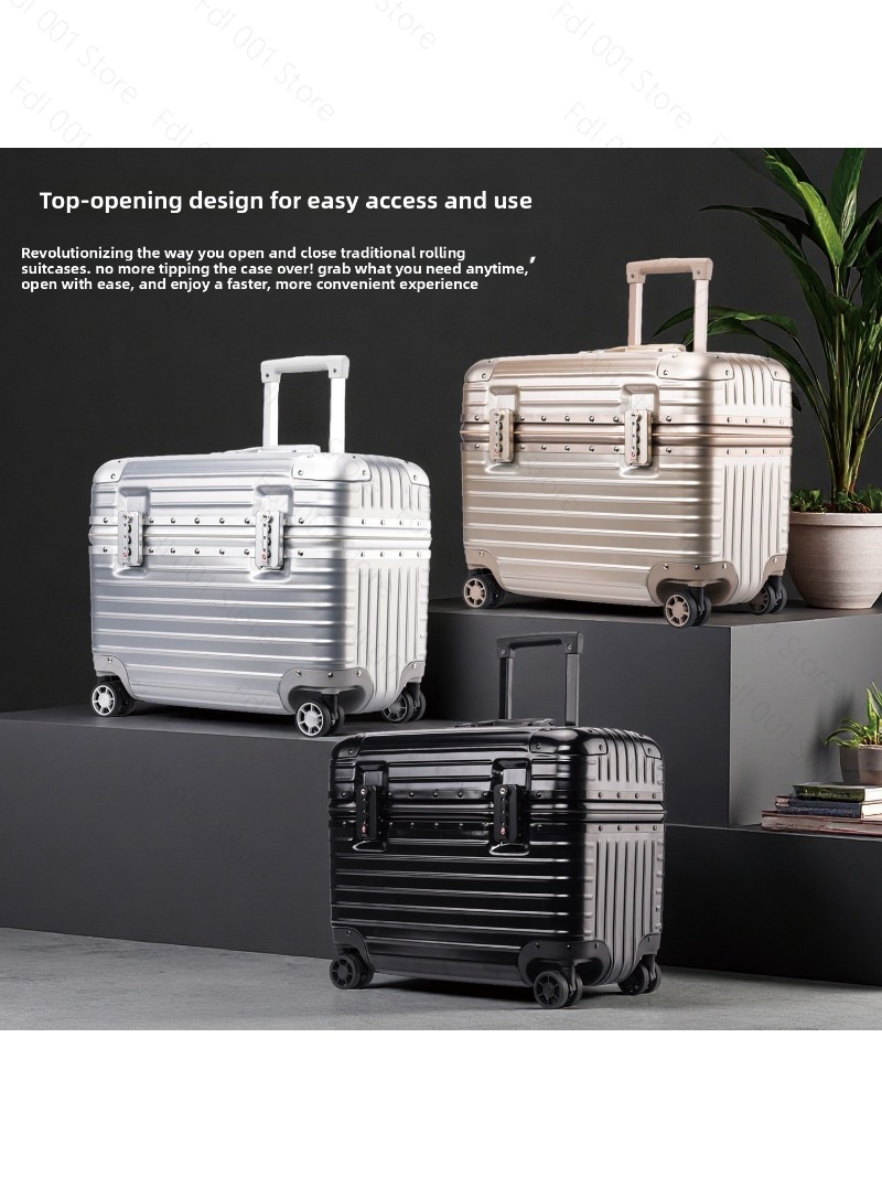 Upper flip cover aluminum fram - Travel Luggage Set ulasan dan harga