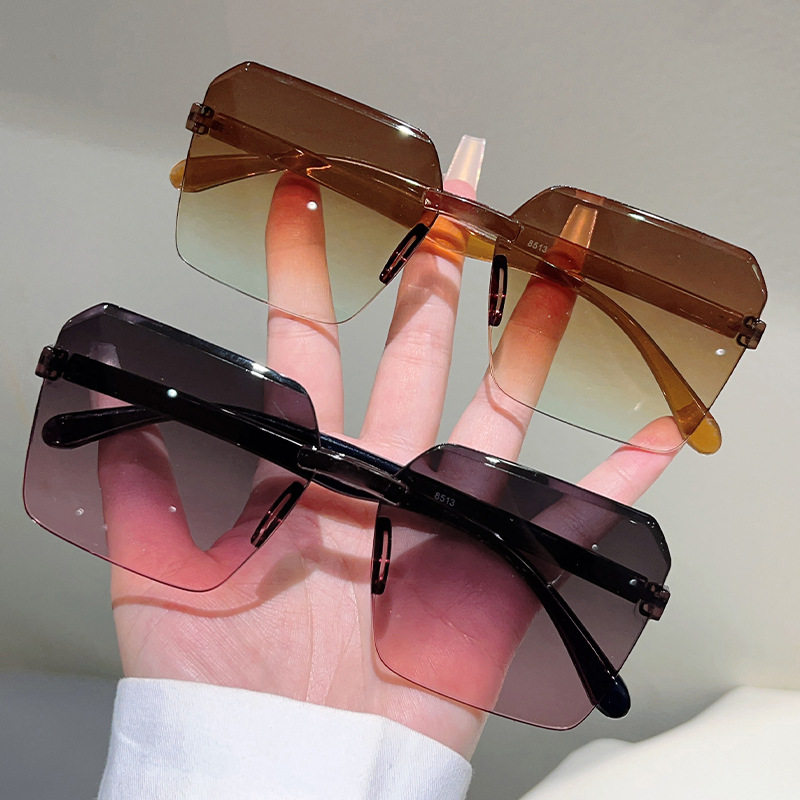 New Vintage Frameworkless Sung - Sunglasses Uv400 ulasan dan harga