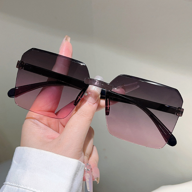 New Vintage Frameworkless Sung - Sunglasses Uv400 ulasan dan harga