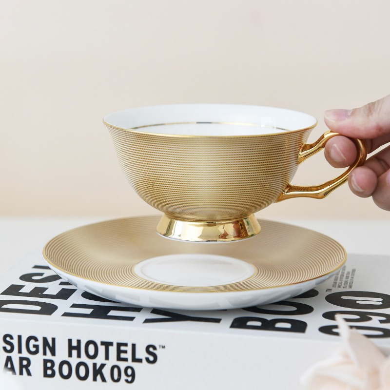 European Coffee Mug Set  Bone  - Luxury Gift Set ulasan dan harga
