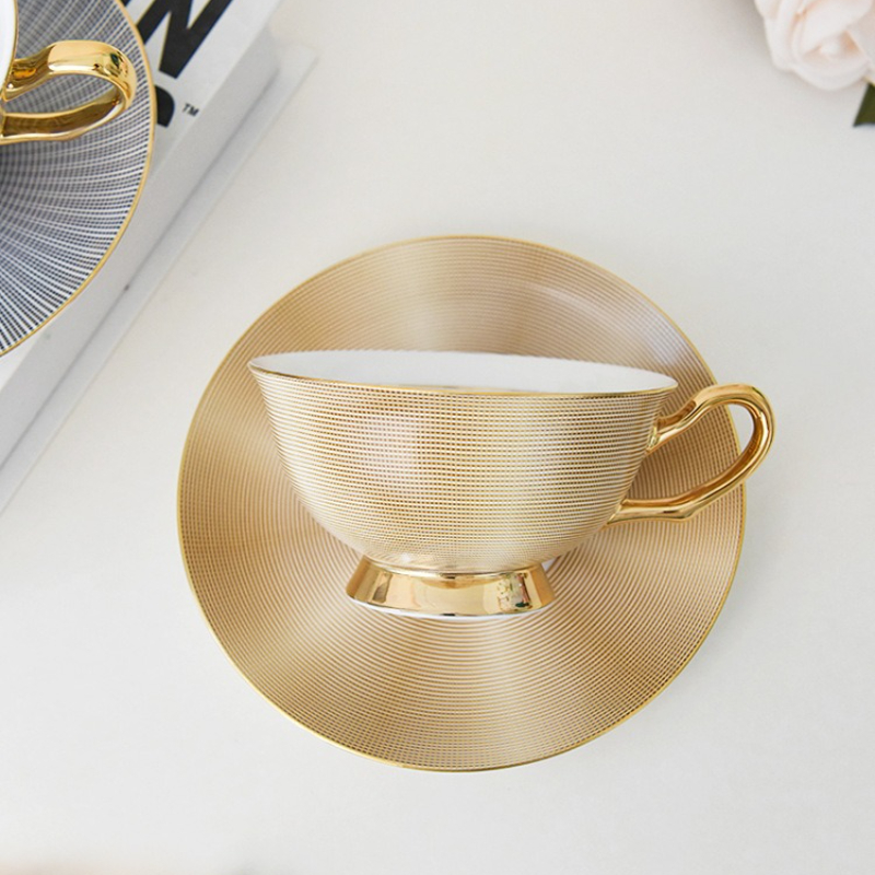 European Coffee Mug Set  Bone  - Luxury Gift Set ulasan dan harga