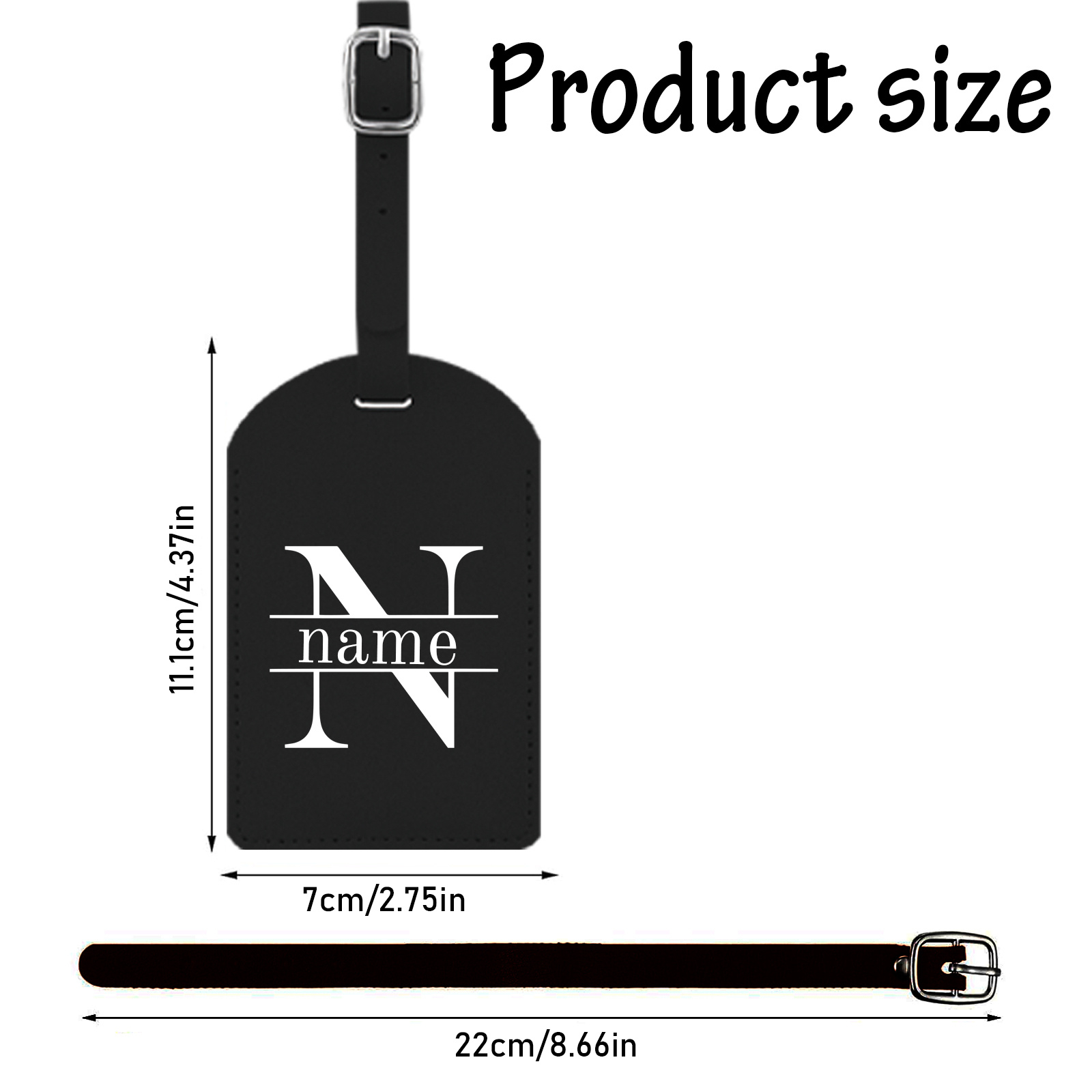 1pc,Personalize Luggage Tags,L - Travel Luggage Set ulasan dan harga