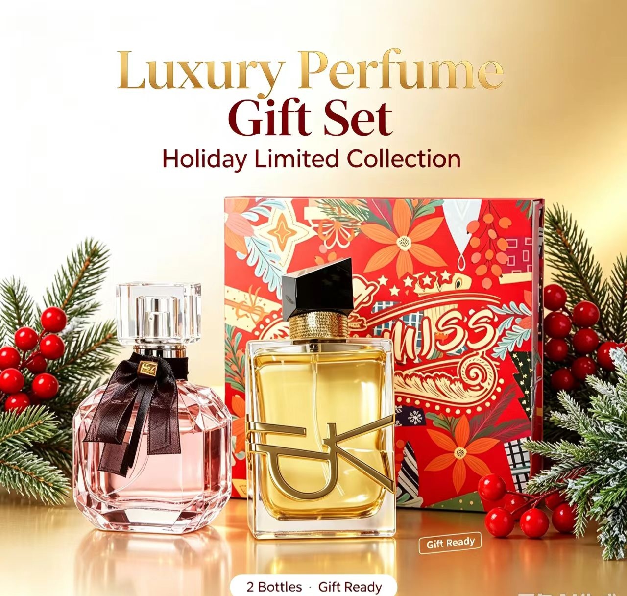 Luxury 2‑Bottle Fragrance Gift - Luxury Gift Set ulasan dan harga