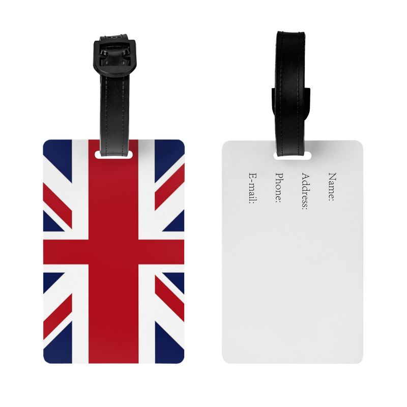 Retro Union Jack Luggage Tag w - Travel Luggage Set ulasan dan harga