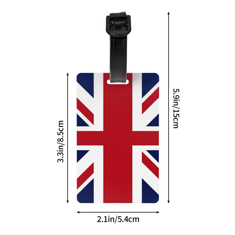 Retro Union Jack Luggage Tag w - Travel Luggage Set ulasan dan harga