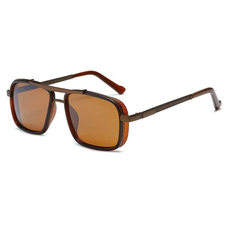 Luxury Rectangle Men's Sunglas - Sunglasses Uv400 ulasan dan harga