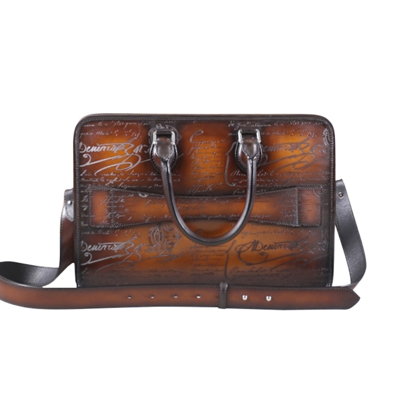 DIMY 2025 men's new business b - Leather Briefcase ulasan dan harga