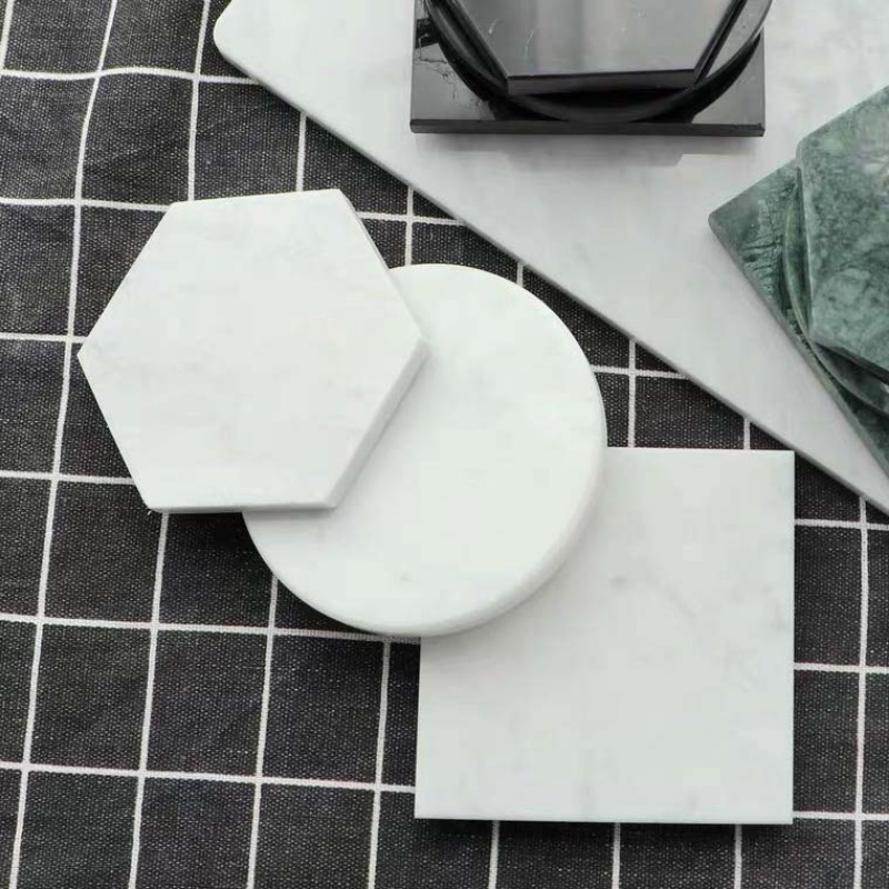 1PCS Marble Coasters Round Ant - Marble Coaster Set ulasan dan harga