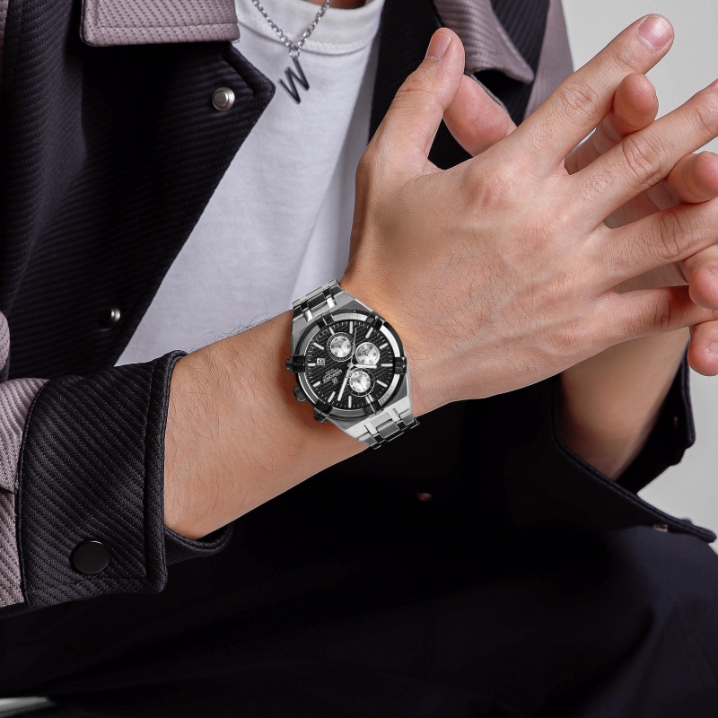 NAVIFORCE Men Quartz Chronogra - Luxury Watch Men ulasan dan harga