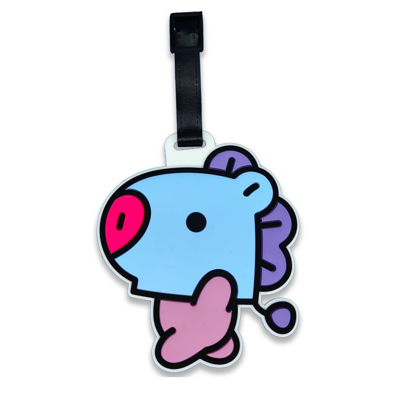 BT21 cartoon cute keychain Kaw - Travel Luggage Set ulasan dan harga