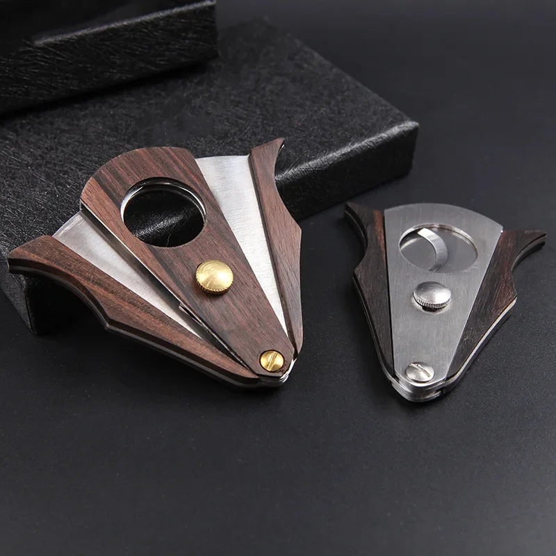 Wooden Cigar Cutter Scissors K - Premium Cigar Case ulasan dan harga