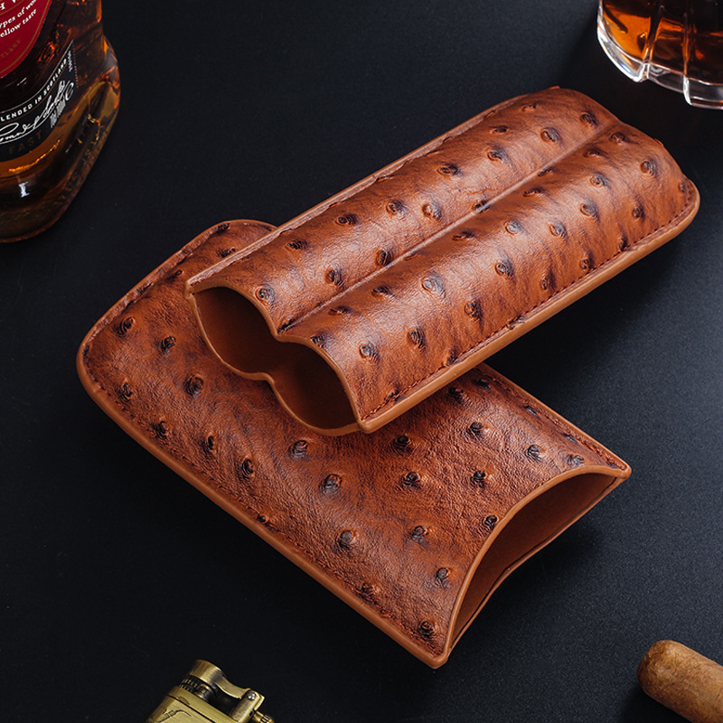 Portable Cigar Case Cigar Humi - Premium Cigar Case ulasan dan harga