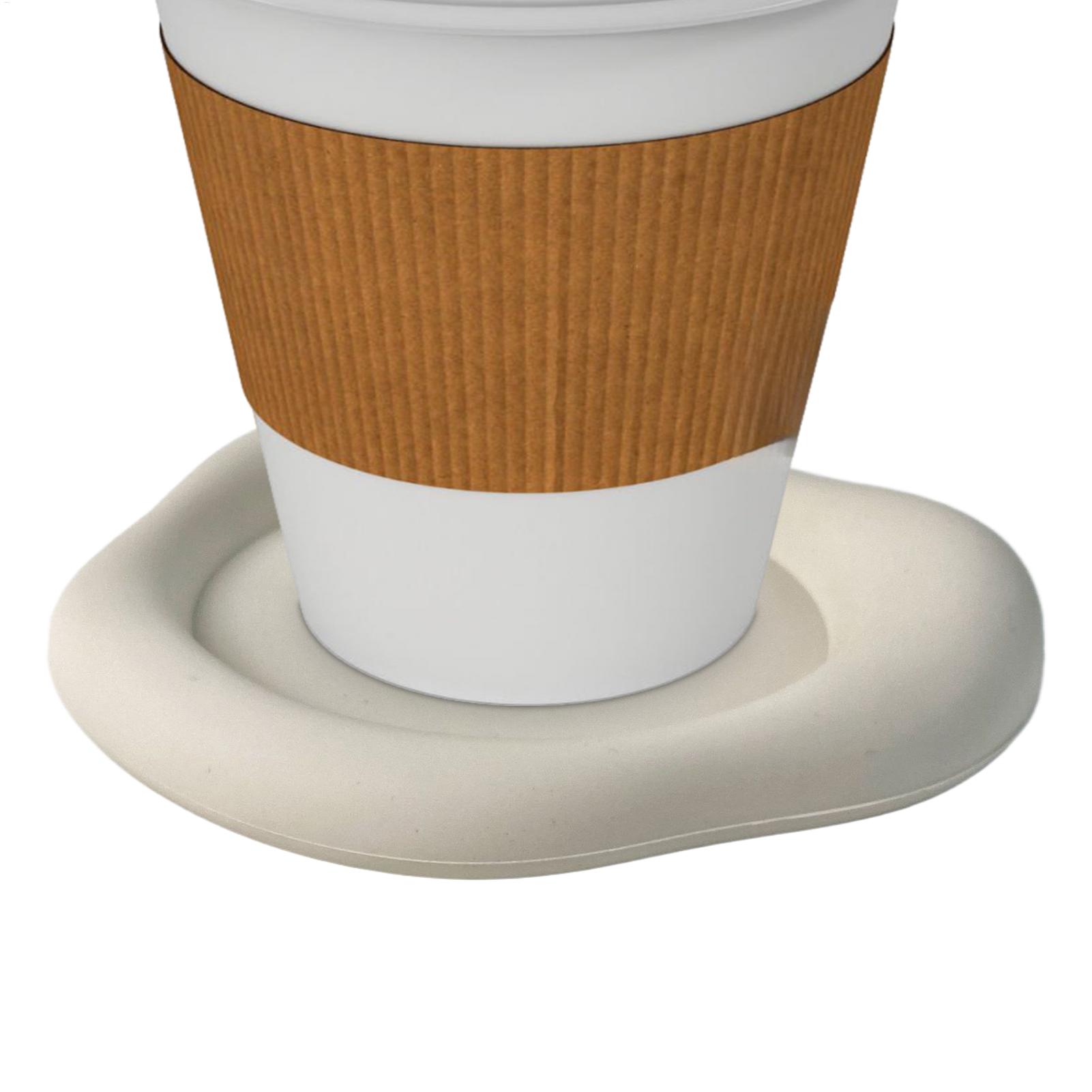 Silicone Non-Slip Cloud Shape  - Marble Coaster Set ulasan dan harga