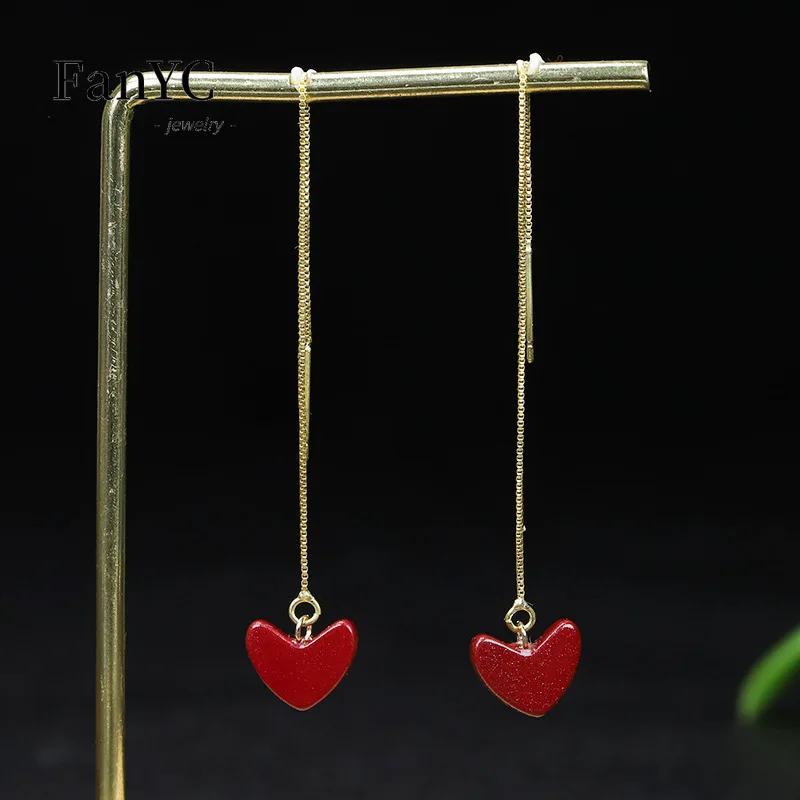 Natural V-shaped Cinnabar Love - Luxury Gift Set ulasan dan harga