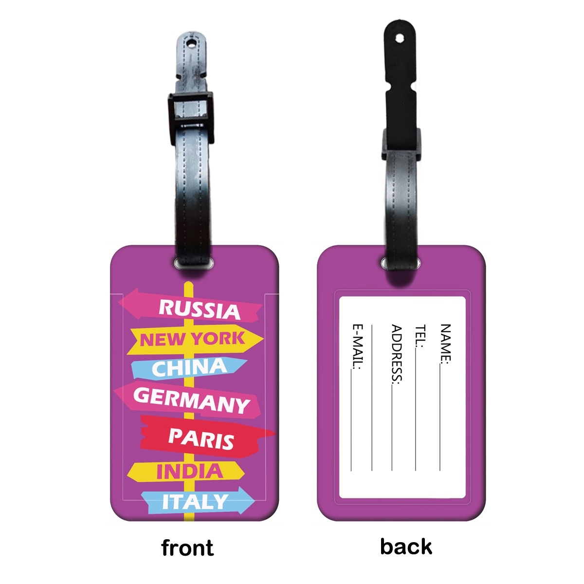Creative Road Sign Indication  - Travel Luggage Set ulasan dan harga