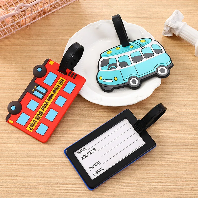 Cute Cartoon Cars PVC Silicone - Travel Luggage Set ulasan dan harga