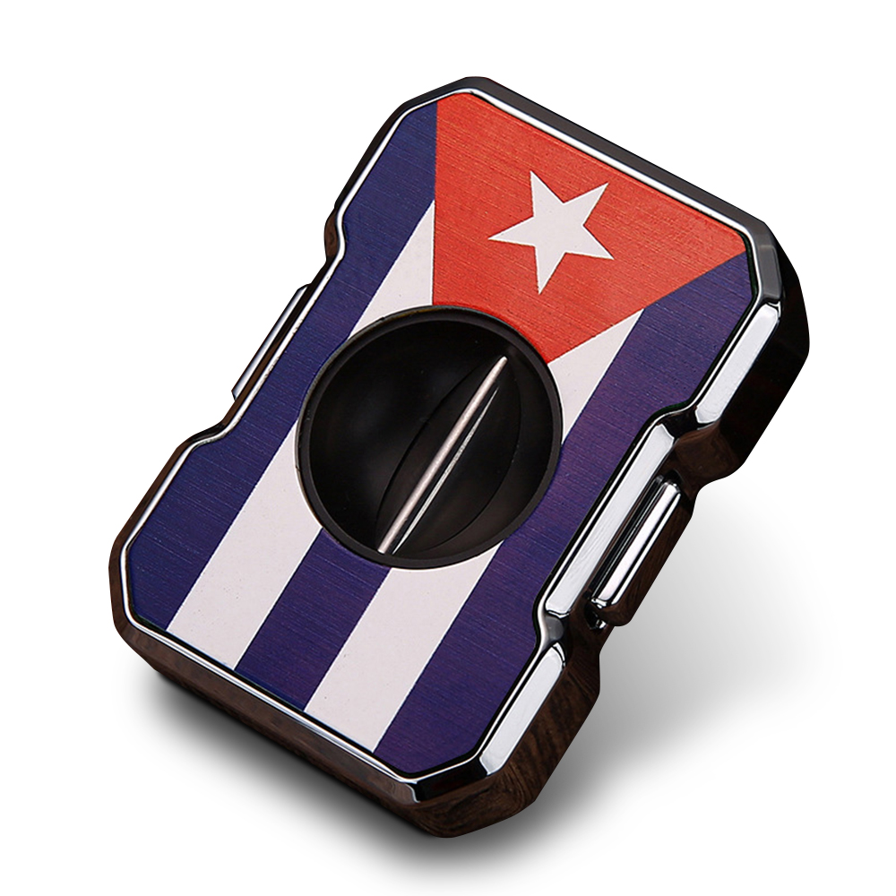 Cigar Cutter Portable V-Shaped - Premium Cigar Case ulasan dan harga