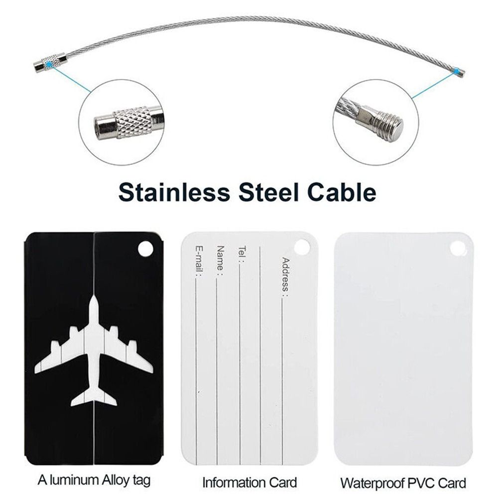 Aluminium Travel Luggage Tags  - Travel Luggage Set ulasan dan harga