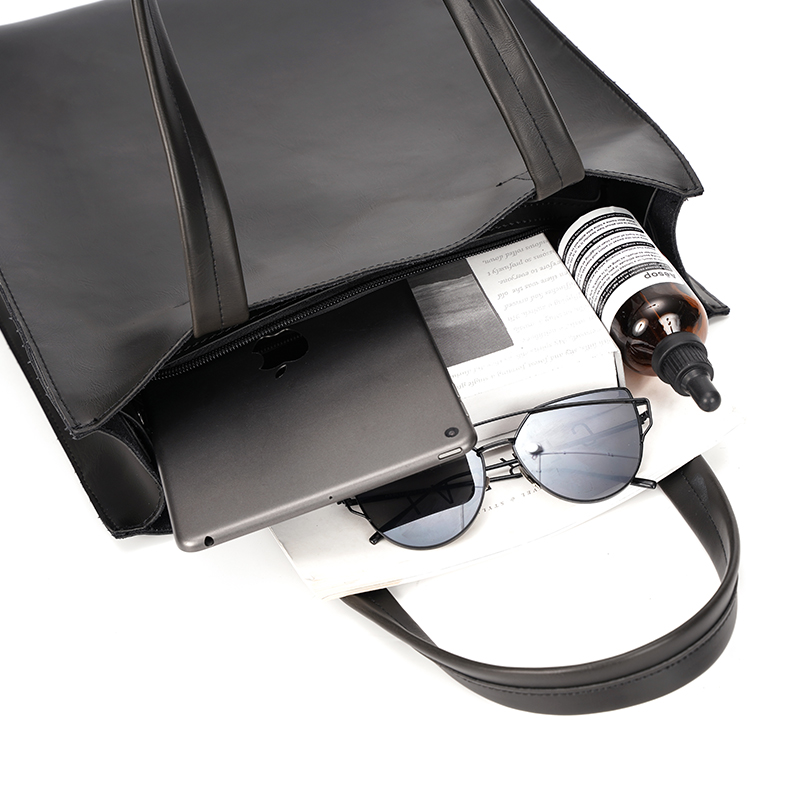 Minimalist Leather Handbag for - Leather Briefcase ulasan dan harga
