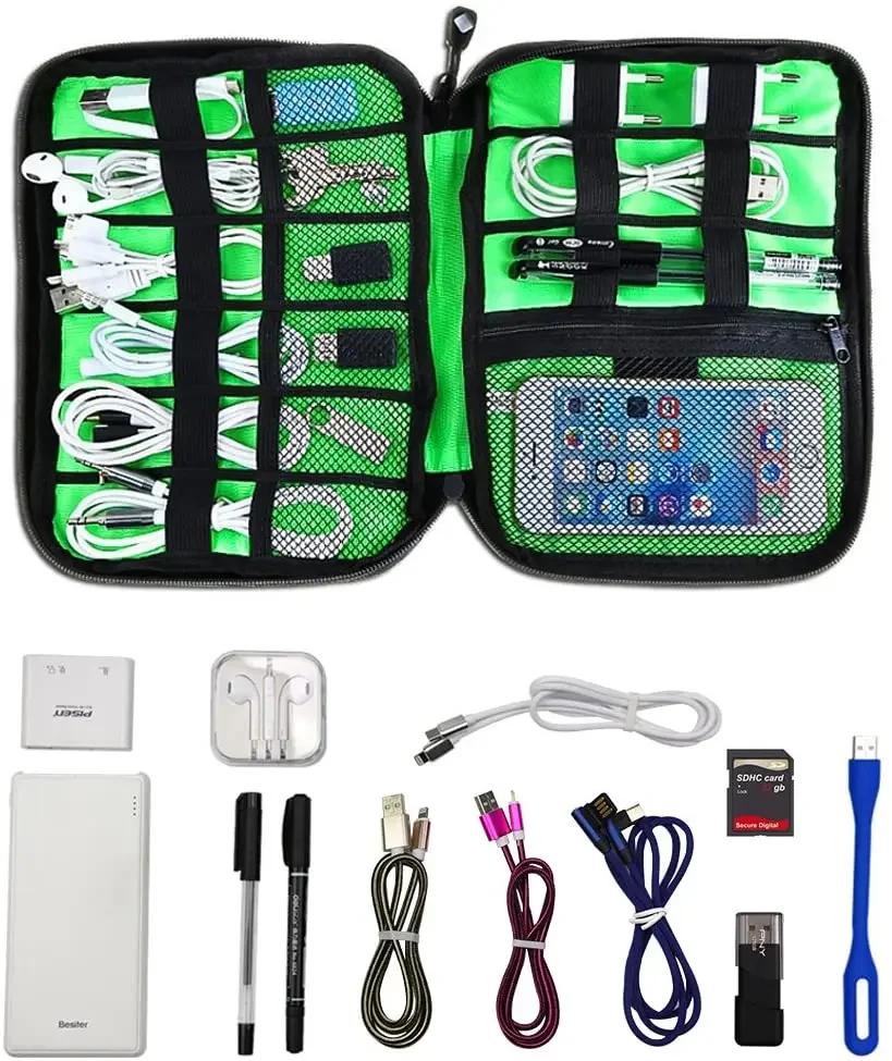 Cable Organizer Storage Bags S - Travel Luggage Set ulasan dan harga